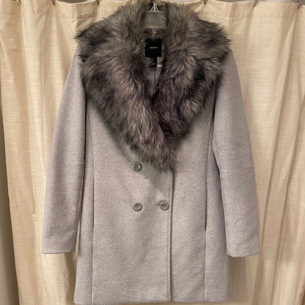 Forever 21 size S coat. Like new!